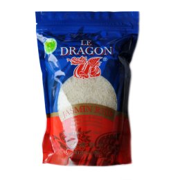 Riz jasmin parfumé sachet 1KG Le Dragon | Grossiste alimentaire | Multifood
