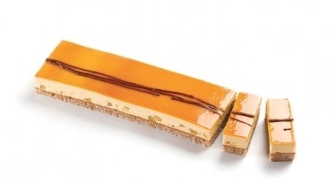Entremets poire-caramel en bande 700G Delifrance | Multifood