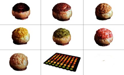 Assortiment mini choux colis 5Gx112 pièces La Rose Noire | Grossiste alimentaire | Multifood