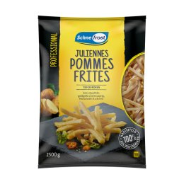 Frites 8x8mm sachet 2,5KG Schnefrost | Grossiste alimentaire | Multifood