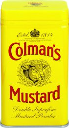 Moutarde en poudre boîte 57G Colman's | Grossiste alimentaire | Multifood