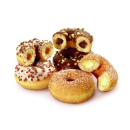 Dr. Oetker Mini Donuts fourrés assortiment surgelé colis (36x21G) Hero | Grossiste alimentaire | Multifood
