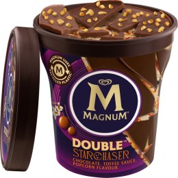 Glace crème "Double Starchaser" pot 440ML Magnum | Grossiste alimentaire | Multifood