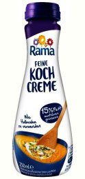 Crème de cuisson 15%MG pièce unitaire 250ML Rama | Grossiste alimentaire | Multifood