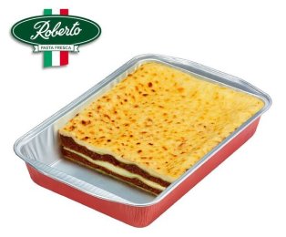 Lasagne verte bœuf Suisse barquette 3KG Roberto | Grossiste alimentaire | Multifood
