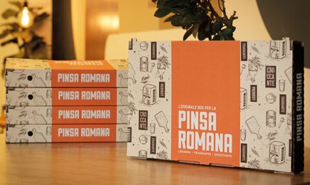 Carton pour pinsa romana 23x38x5 colis de 200 pièces | Grossiste alimentaire | Multifood