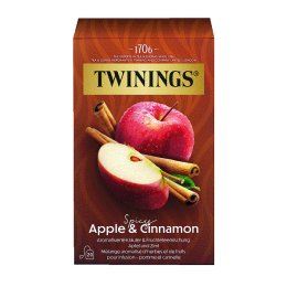 Thé pomme & cannelle boîte 20 sachet à 1,5G Twinings | Grossiste alimentaire | Multifood