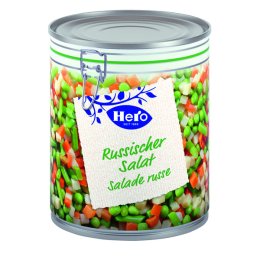 Salade russe boîte 940G Hero | Grossiste alimentaire | Multifood