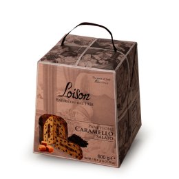 Panettone chocolat et crème de caramel salé pièce 600G Loison | Grossiste alimentaire | Multifood