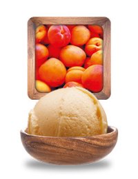Sorbet abricot 2,5L Glaces des Alpes | Grossiste alimentaire | Multifood
