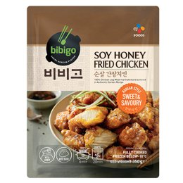 Poulet frit coréen au soja et miel sac 350G Bibigo | Grossiste alimentaire | Multifood