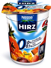 Yogourt exotic 0%MG paquet 180Gx2 Hirz | Grossiste alimentaire | Multifood