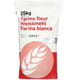 Farine fleur Typ 400 sachet 25KG Groupe Minoteries | Grossiste alimentaire | Multifood