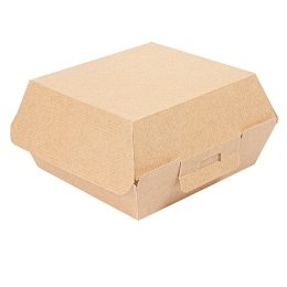 Box à burgers couvercle à charnière 130x125x62mm boîte 50pièces Weita | Grossiste alimentaire | Multifood