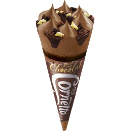 Cône glace chocolat paquet 120MLx24 Cornetto | Grossiste alimentaire | Multifood