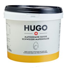 Mayonnaise suisse seau 4,75KG Hugo | Grossiste alimentaire | Multifood