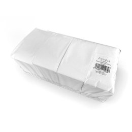 Serviettes blanc une couche 1/8-pli 32cmx32cm paquet 500 pièces Fasana | Grossiste alimentaire | Multifood