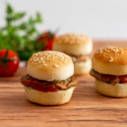 Burger mini classic 20G colis de48 pièces Delicool | Grossiste alimentaire | Multifood
